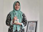 Maulidiyah Aprila Rokhim, Siswi Kelas XI-1 SMA Nahdlatul Ulama 1 Gresik, berhasil meraih Juara 1 Lomba Cipta Puisi FLS2N Jawa Timur. Foto: dok SMANUSA Gresik/NUGres
