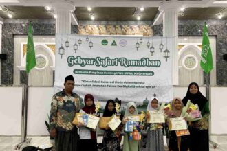 Gebyar Safari Ramadhan PR IPNU IPNU Mojotengah Menganti, diramaikan dengan lomba mewarnai. Foto: dok PR IPNU IPPNU Mojotengah/NUGres