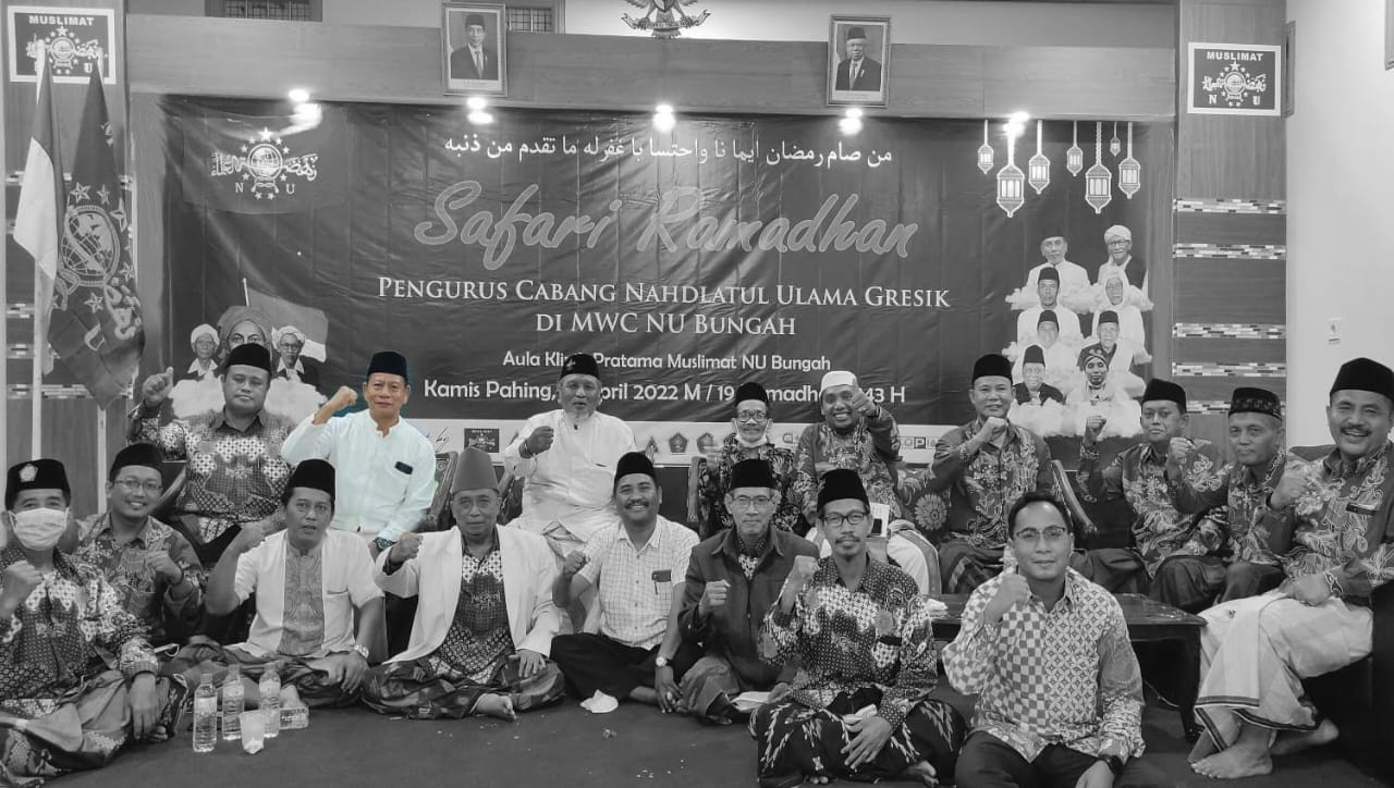 Almarhum Gus Nadlillah saat melakukan Safari Ramadhan di berbagai Wakil Cabang NU di Gresik. Foto: dok NUGres