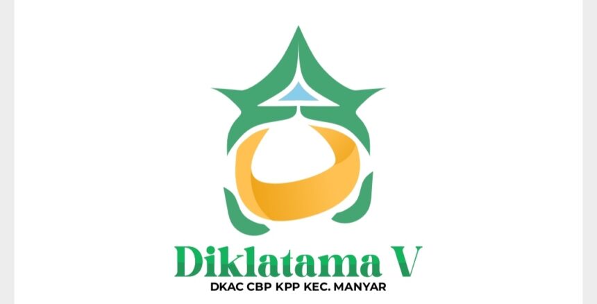 Logo kegiatan Pendidikan dan Latihan Pertama (Diklatama V) Dewan Koordinasi Anak Cabang (DKAC) Corps Brigade Pembangunan dan Korp Pelajar Putri (CBP KPP) Manyar. Foto: dok Panitia Diklatama V DKAC CBP KPP Manyar/NUGres