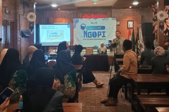 Kegiatan "Ngolah Pikir" (NGOPI) Pimpinan Anak Cabang (PAC) IPNU IPPNU Duduksampeyan dorong semangat berkarir sambil berorganisasi, Kamis (23/5/2024). Foto: dok PAC IPNU IPPNU Duduksampeyan/NUGres