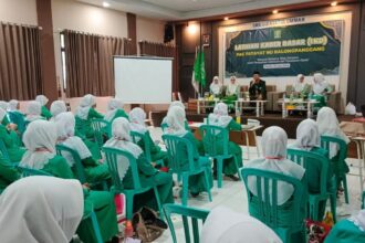 Pimpinan Anak Cabang (PAC) Fatayat NU Balongpanggang menggelar Latihan Kader Dasar (LKD) diikuti oleh 32 anggota. Foto: dok PAC Fatayat NU Balongpanggang/NUGres