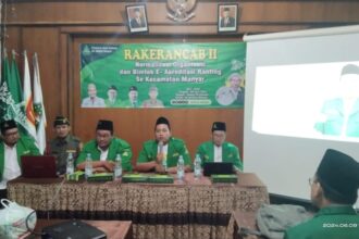 Rakerancab ke-2 diselenggarakan Pimpinan Anak Cabang (PAC) GP Ansor Manyar menghadirkan Pimpinan Cabang (PC) GP Ansor Gresik dan 14 Pimpinan Ranting se-Anak Cabang GP Ansor Manyar, Ahad (9/6/2024). Foto: PAC GP Ansor Manyar/NUGres