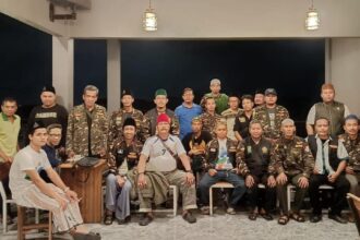 Satuan Koordinasi Rayon (Satkoryon) Banser Kebomas selenggarakan rapat koordinasi, Sabtu (8/6/2024) malam. Foto: dok Satkoryon Banser Kebomas/NUGres