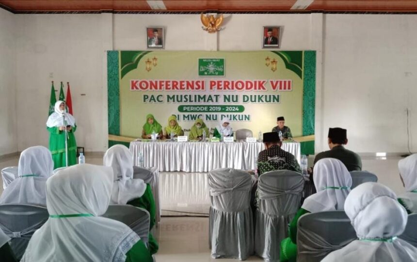 Pimpinan Anak Cabang (PAC) Muslimat NU Dukun menggelar Konferensi Periodik ke-VIII pada Ahad (28/7/2024). Foto: dok PAC Muslimat NU Dukun/NUGres