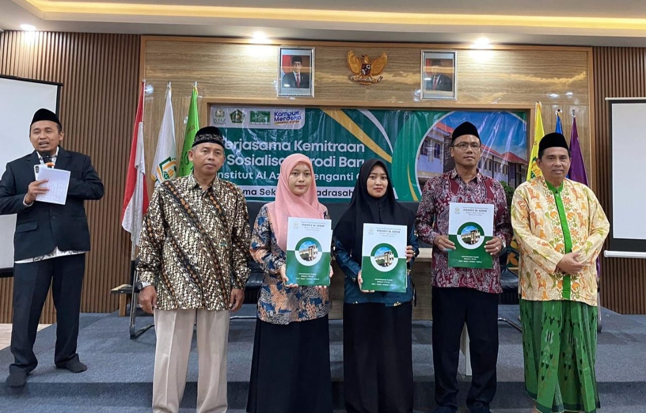 Jalinan kerja sama kampus ISTAZ Gresik bersama pemangku sekolah maupun madrasah di wilayah Gresik selatan. Foto: dok ISTAZ Gresik/NUGres