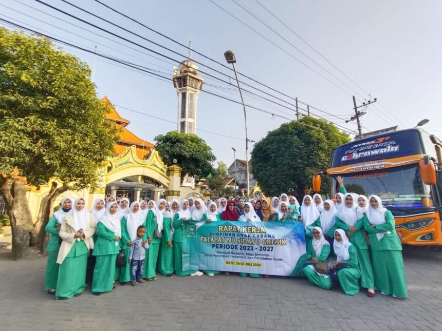 Pimpinan Anak Cabang (PAC) Fatayat NU Sidayu periode 2023 - 2027 menggelar Rapat Kerja (Raker) pada 26 - 27 Juli 2024. Foto: dok PAC Fatayat NU Sidayu/NUGres