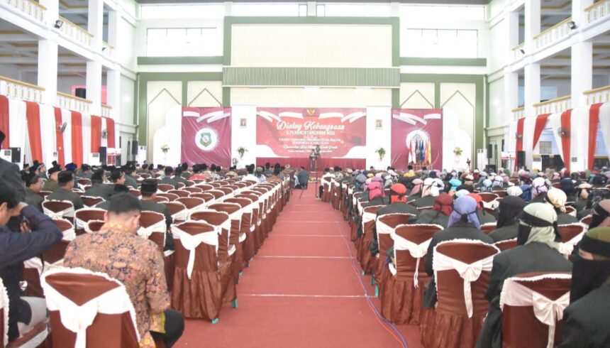 Grand Launching Program Studi Doktor PAI UNKAFA Gresik diwarnai dengan Dialog Kebangsaan dan penandatanganan kerja sama puluhan perguruan tinggi, digelar pada Rabu (21/8/2024). Foto: dok UNKAFA/NUGres