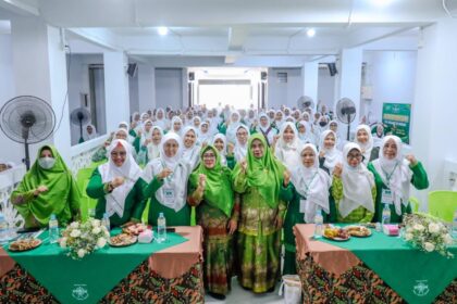 Konferensi Periodik ke-XII Pimpinan Anak Cabang (PAC) Muslimat NU Bungah berlangsung pada Jumat 2 Agustus 2024. Foto: dok LTN MWCNU Bungah/NUGres