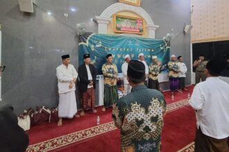 MWCNU Cerme menggelar Lailatul Ijtima' dengan rangkaian pengukuhan pengurus Lembaga Takmir Masjid MWCNU Cerme, Kamis (22/8/2024). Foto: dok MWCNU Cerme/NUGres