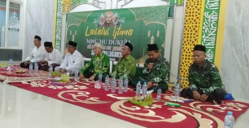 Lailatul Ijtima' ke-23 digelar oleh MWCNU Dukun di Ranting NU Jrebeng, Selasa (20/8/2024). Foto: dok MWCNU Dukun/NUGres