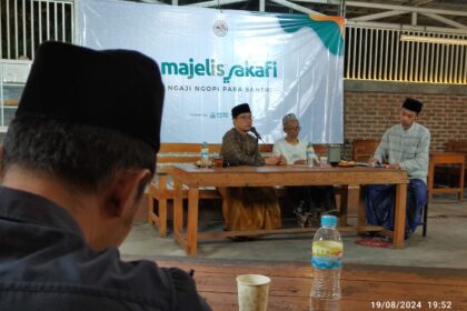 Bincang Santai Sanad Al-Qur'an dalam Majelis Ya Kafi Ma'had Al-Jami'ah Universitas Qomaruddin Bungah, Senin (19/8/2024). Foto: NUGres