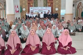 Pelatihan Salat Sempurna Angkatan Ke-XVI yang diselenggarakan LTMNU Gresik bekerja sama dengan lembaga pendidikan dan takmir masjid, Sabtu (24/8/2024) . Foto: dok LTMNU Gresik/NUGres