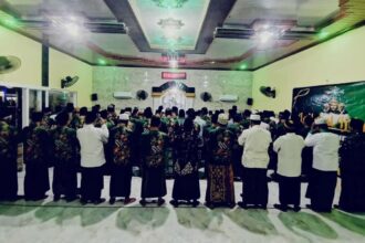 Suasana Lailatul Ijtima' MWCNU Sidayu yang diselenggarakan pada Jumat (30/8/2024). Foto: dok MWCNU Sidayu/NUGres