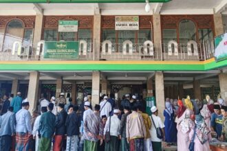 555 Hafidz dan Hafidzoh Hadir Mengisi 161 Majlis Dalam Perayaan Maulid Nabi Di Masjid Fathul Huda Sidoraharjo Kedamean Gresik, Ahad (15/9/2024). Foto: Zuhdi Yazid/NUGres