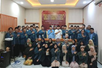 KPU Gresik berkolaborasi dengan PC IPNU IPPNU Gresik menggelar Sosialisasi Pendidikan Pemilih dan Partisipasi Masyarakat, Ahad (29/9/2024) siang, di Gedung PCNU Gresik. Foto: dok PC IPNU IPPNU Gresik/NUGres