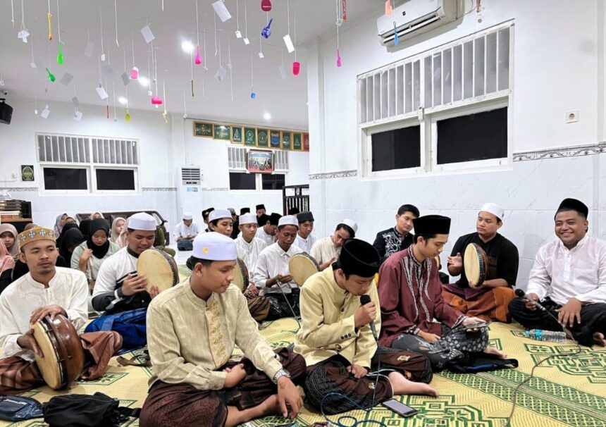 Pimpinan Anak Cabang (PAC) IPNU IPPNU Gresik memperingati Maulid Nabi Muhammad Saw 1446 Hijriah, Jumat (27/9/2024) malam. Foto: dok PAC IPNU IPPNU Gresik/NUGres