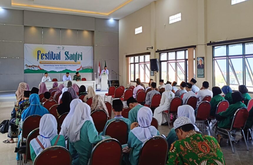 Panitia Hari Santri Nasional 2024 PCNU Gresik, menggelar Kick Off Festival Santri, Senin (21/10/2024) di Gedung PCNU Gresik. Foto: dok Panitia HSN 2024 PCNU Gresik/NUGres