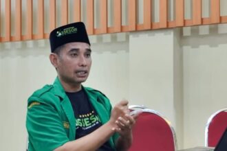 Ketua Tim Asesor PC GP Ansor Gresik dan Ketua Pelaksana Konferensi Cabang Gerakan Pemuda Ansor Gresik, Moh Nadlim. Foto: NUGres