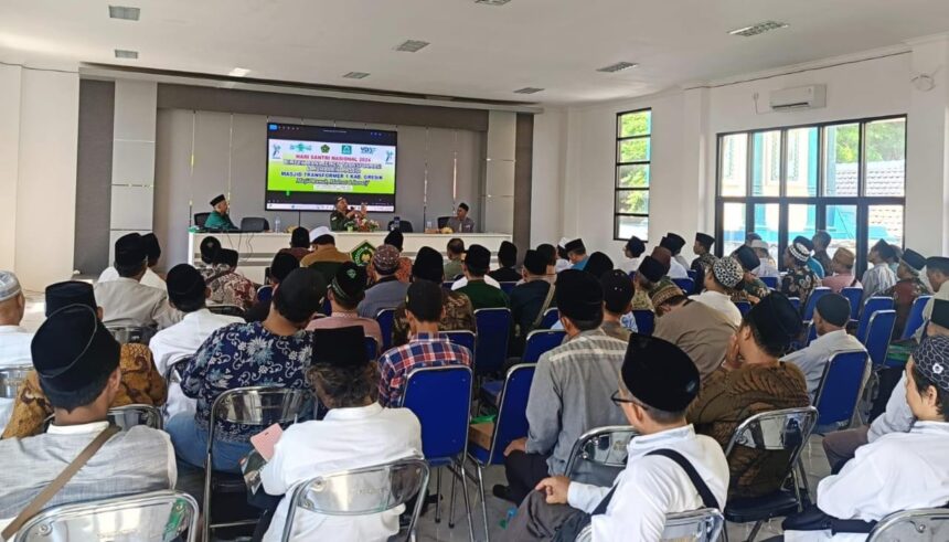 Utusan takmir masjid dari Wakil Cabang NU se-Cabang Gresik mengikuti kegiatan Bimbingan Teknis (Bimtek) Masjid Transformer Angkatan ke-I yang diseleksi oleh PC LTMNU Gresik, Sabtu (12/10/2024). Foto: dok PC LTMNU Gresik/NUGres