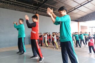 Siswa SMA Nusantara Bungah Gresik nampak antusias dalam acara One Free Day, Rabu (9/10/2024), kegiatan ini setelah mereka melewati ujian sumatif. Foto: dok SMA Nusantara Bungah/NUGres