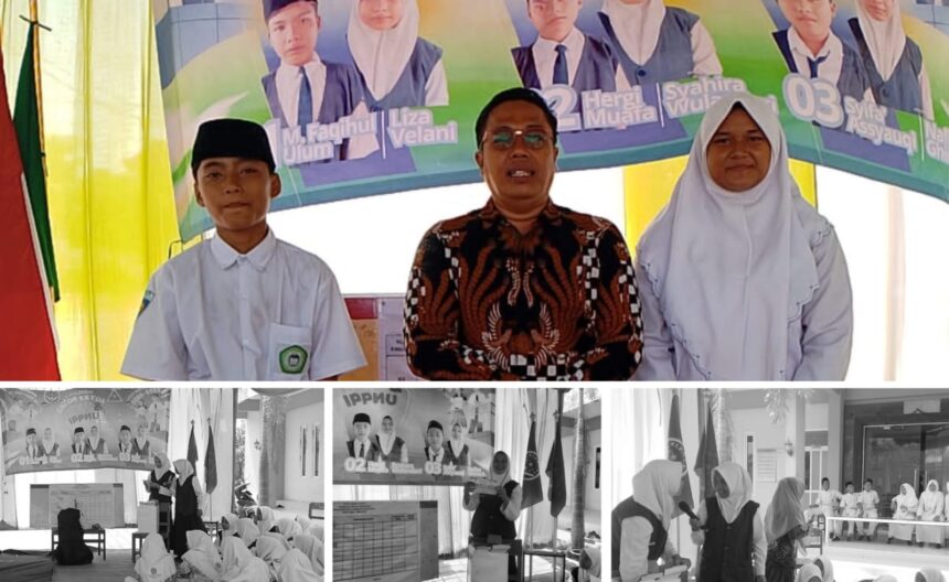 Rapat Anggota II PK IPNU IPPNU MTs Tarbiyatul Wathon Campurejo Panceng Gresik, Ahad (27/10/2024). Foto: dok PK IPNU IPPNU MTs Tarbiyatul Wathon Campurejo/NUGres