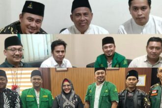 Gerak cepat mandataris Ketua PC GP Ansor Gresik, Lakukan Turba Ranting, Menghadap Ketua PW GP Ansor Jatim, Plt Bupati Gresik, hingga Ketua Tanfidziyah PCNU Gresik. Foto: ist/NUGres