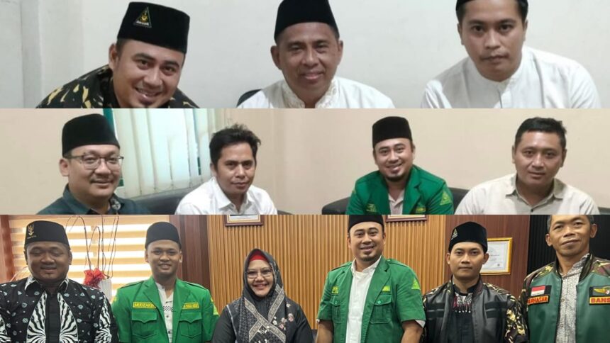 Gerak cepat mandataris Ketua PC GP Ansor Gresik, Lakukan Turba Ranting, Menghadap Ketua PW GP Ansor Jatim, Plt Bupati Gresik, hingga Ketua Tanfidziyah PCNU Gresik. Foto: ist/NUGres