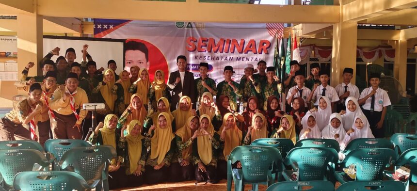 Pimpinan Ranting (PR) IPNU IPPNU Bedanten Bungah Gresik menggelar seminar mental health dan mindset positif guna membekali pelajar NU sukses merengkuh masa dapan, Ahad (27/10/2024). Foto: dok PR IPNU IPPNU Bedanten/NUGres