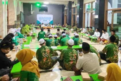 Turba MWCNU Kedamean berlangsung dengan tuan rumah Ranting NU Kedamean bertempat di Masjid Besar Darussalam Kedamean, Gresik, Selasa (8/10/2024) malam. Foto: dok Tim Portanu Kedamean/NUGres