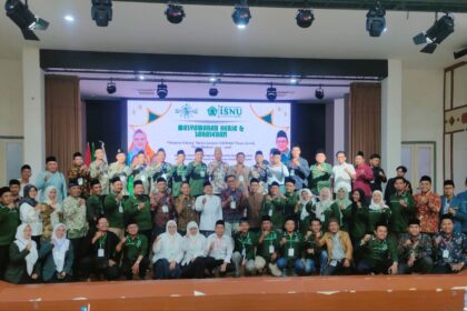 Pimpinan Cabang (PC) Ikatan Sarjana Nahdlatul Ulama (ISNU) Gresik, menggelar Sarasehan dan Musyawarah Kerja, Selasa (5/11/2024). Foto: dok PC ISNU Gresik