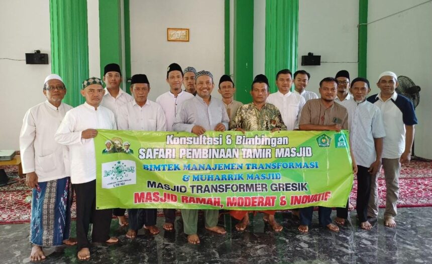 Pengurus Cabang Lembaga Takmir Masjid Nahdlatul Ulama (PC LTMNU Gresik) kembali menggelar kegiatan Konsultasi dan Bimbingan bagi Takmir Masjid di Gresik, Sabtu (9/11/2024). Foto: dok PC LTMNU Gresik/NUGres