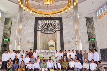 Pengurus Cabang Lembaga Takmir Masjid Nahdlatul Ulama Gresik LTMNU Gresik melaksanakan RTL (Rencana Tindak Lanjut) Masjid Transformer pada Sabtu (2/11/2024). Foto: dok LTMNU Gresik/NUGres