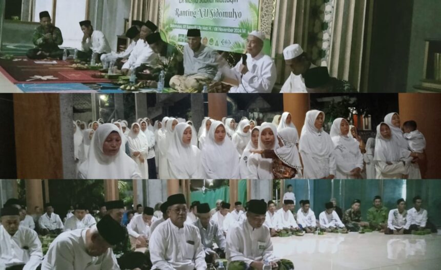 Lailatul Ijtima' ke-25 MWCNU Dukun Gresik, Jumat (8/11/2024), kembali tekankan optimalisasi Lazisnu dan pembangunan Gedung MWCNU. Foto: dok MWCNU Dukun/NUGres