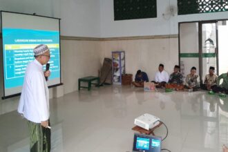 Bimbingan manasik haji tahun 1446 H/2025 dilaksanakan KBIHU MWCNU Dukun, Ahad (24/11/2024). Foto: dok MWCNU Dukun/NUGres