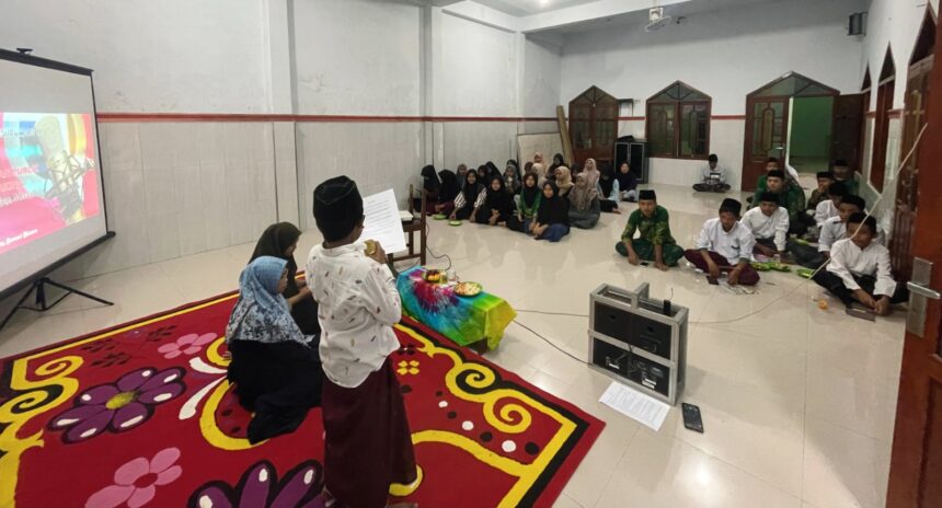 Tindak lanjuti Masa Kesetiaan Anggota (Makesta) Pimpinan Ranting (PR) IPNU IPPNU Mojopurowetan, Bungah Gresik, selenggarakan Pelatihan Public Speaking, Jumat (22/11/2024). Foto: dok PR IPNU IPPNU Mojopurowetan/NUGres