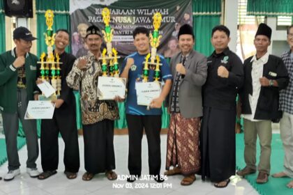 Pimpinan Cabang Pagar Nusa Gresik Berhasil Meraih Juara Umum III di Kejurwil VIII Jawa Timur yang berlangsung di Asrama Haji Surabaya pad 31 Oktober - 3 November 2024. Foto: dok PC Pagar Nusa Gresik/NUGres