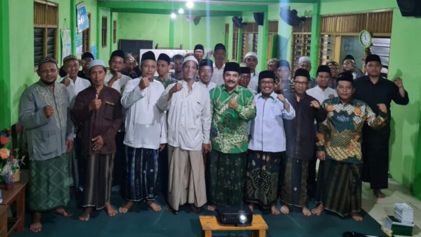 PCNU Gresik Gelar Biimtek Pengukuran Kinerja NU di MWCNU Kebomas, Selasa (24/12/2024) malam. Foto: dok MWCNU Kebomas/NUGres