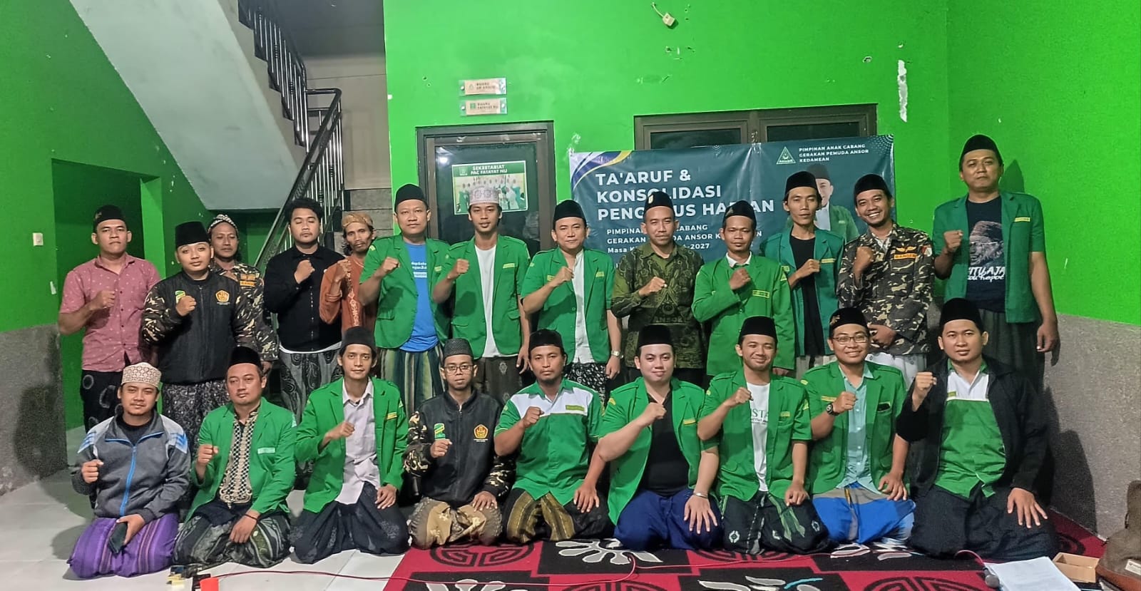 Calon pengurus PAC GP Ansor Kedamean masa khidmat 2024 - 2027 siap membawa organisasi yang mandiri, maju dan berkembang. Foto: dok PAC GP Ansor Kedamean/NUGres