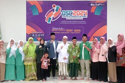 Pembukaan Dukun Student Cup (DSC 2024) PAC IPNU IPPNU Dukun, berlangsung Ahad (22/12/2024), nampak dihadiri Rais Syuriyah dan Ketua Tanfidziyah MWCNU Dukun serta badan otonom NU. Foto: dok PAC IPNU IPPNU Dukun/NUGres