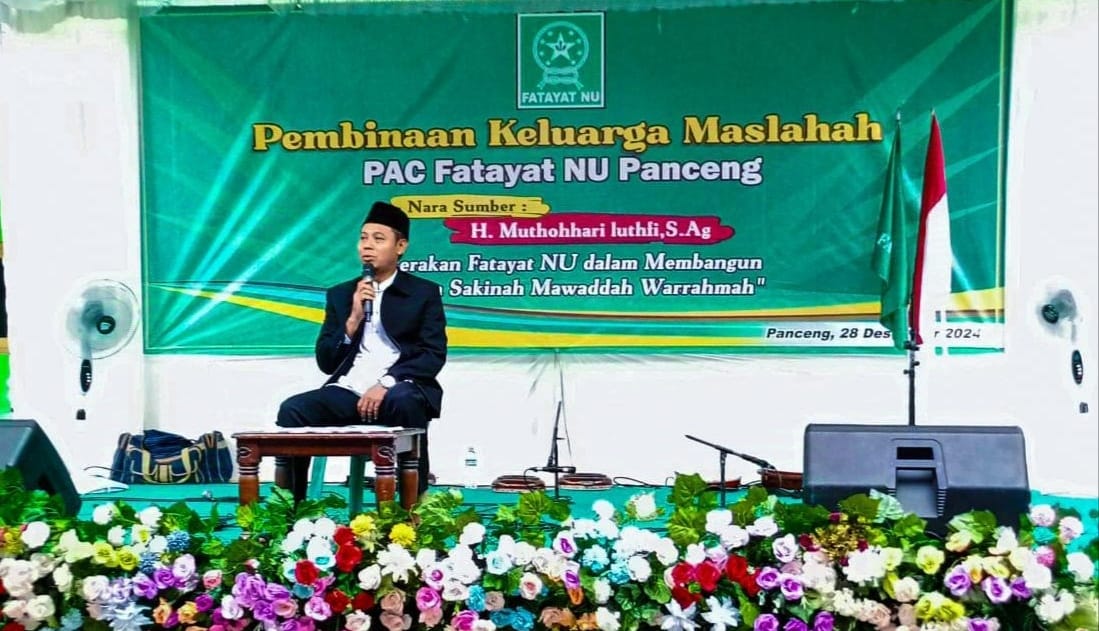 Pimpinan Anak Cabang (PAC) Fatayat NU Panceng menggelar pembinaan Keluarga Maslahah, Sabtu (28/12/2024). Foto: dok PAC Fatayat NU Panceng/NUGres