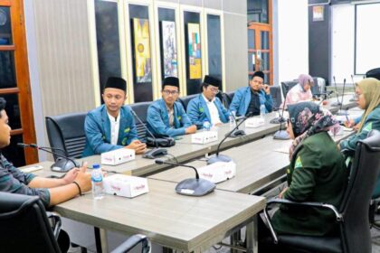 Pimpinan Cabang (PC) IPNU IPPNU Gresik menggelar audiensi dengan Ketua DPRD Gresik, M. Syahrul Munir, pada Kamis (12/12/2024). Foto: dok PC IPNU IPPNU Gresik/NUGres