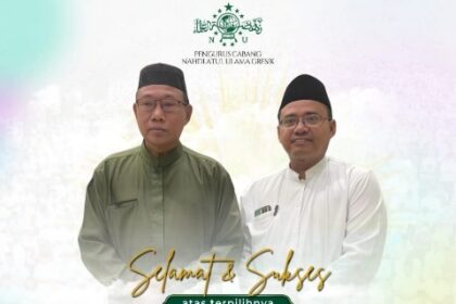 MWCNU Cerme menggelar Konferensi pada Ahad (29/12/2024) dan menetapkan Rais Syuriyah MWCNU Cerme KH Arsyad Jauhari bersama Ketua Tanfidziyah MWCNU Cerme Ustadz Harianto, M.Pd. untuk masa khidmat 2024 - 2029. Foto/ilustrasi: NUGres