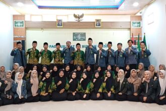 Technical Meeting Latihan Kader Muda (LAKMUD) ke-VI Pimpinan Anak Cabang (PAC) IPNU IPPNU Bungah tahun 2024 berlangsung khidmat, Jumat (20/12/2024). Foto: dok PAC IPNU IPPNU Bungah/NUGres