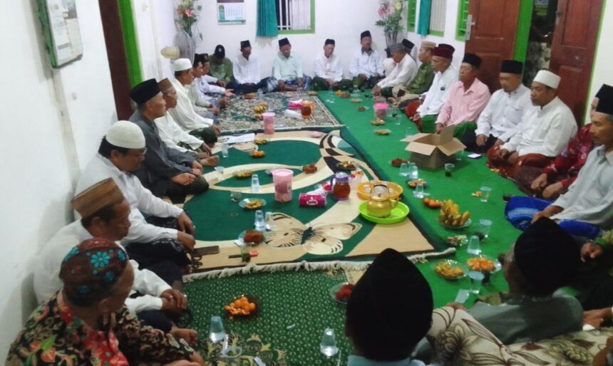 Pengurus Ranting Nahdlatul Ulama (PRNU) Tebuwung kembali selenggarakan Nariyahan, Jum'at (10/1/2025) malam. Foto: dok PRNU Tebuwung/NUGres