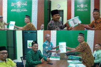 Penghimpunan berkas Ranting NU se-Wakil Cabang NU Dukun untuk pengukuran kinerja Jamiyyah dilaksanakan oleh Majelis Wakil Cabang Nahdlatul Ulama Dukun, Senin (20/1/2025). Foto: dok MWCNU Dukun/NUGres