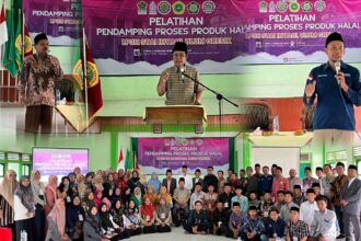 Lembaga Pendamping Proses Produk Halal (LP3H) STAI Ihyaul Ulum Gresik melaksanakan Pelatihan Pendamping Halal pada Sabtu - Selasa, 1 - 4 Februari 2025, sebagai rangkaian rekrutmen pendamping halal. Foto: dok LP3H STAI Ihyaul Ulum Gresik/NUGres