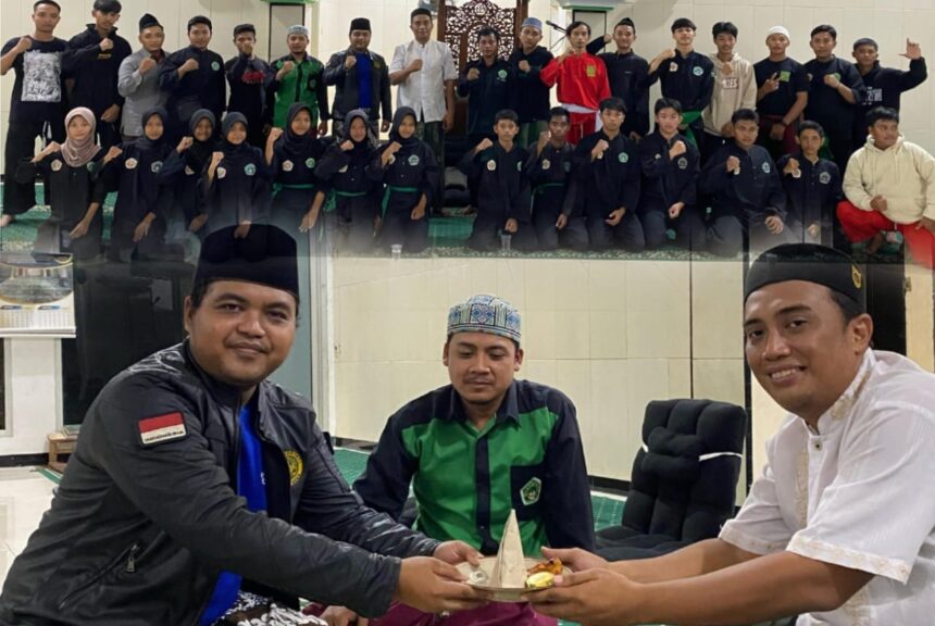 Pencak Silat Nahdlatul Ulama (PSNU) Pagar Nusa kini hadir di Pondok Pesantren Al Mustofa Bringkang, Menganti Gresik. Foto: ist/NUGres