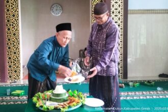 MWCNU Dukun Gresik gelar tasyakuran, Selasa (4/2/2025), setelah sukses melalui rangkaian peringatan Hari lahir (Harlah) ke-102 Nahdlatul Ulama. Foto: dok MWCNU Dukun/NUGres