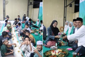 Pimpinan Anak Cabang (PAC) IPNU IPPNU Cerme menggelar tasyakuran Hari Lahir (Harlah) ke-71 IPNU dan Harlah ke-70 IPPNU dengan buka bersama. Foto: dok PAC IPNU IPPNU Cerme/NUGres